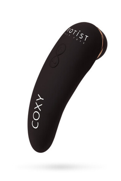 Вакуум-волновой бесконтактный стимулятор клитора с вибрацией (10 режимов + 16 режимов) (Цвет: черный с золотым)