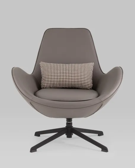 Кресло TopChairs Ostra серый