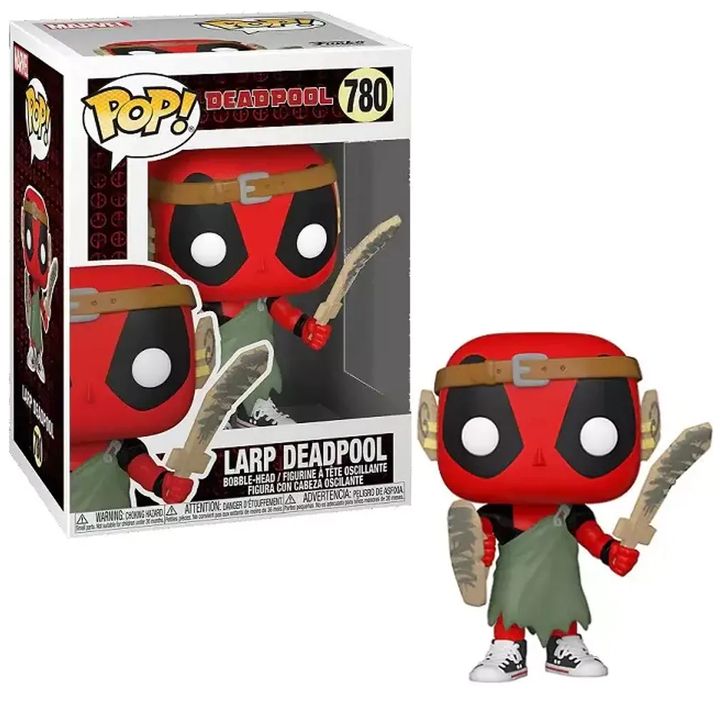 Marvel Deadpool 30th Anniversary Pop! Vinyl Figure LARP Deadpool