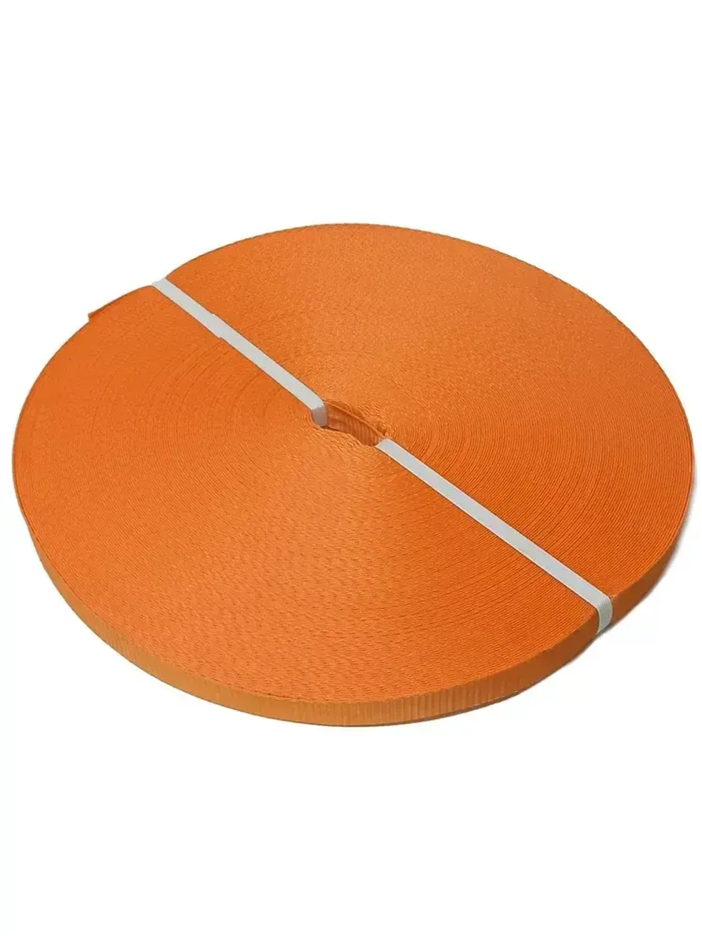 Стропа ременная 25мм оранжевая полиэфирная 2т лента для стяжных ремней 10м