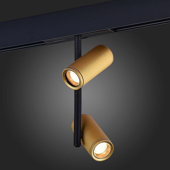 ST808.236.16 Магнитный трековый светильник Золотистый LED 1*16W 3000K 1 100Lm Ra>90 36° IP20 D45xH24 SKYLINE 48