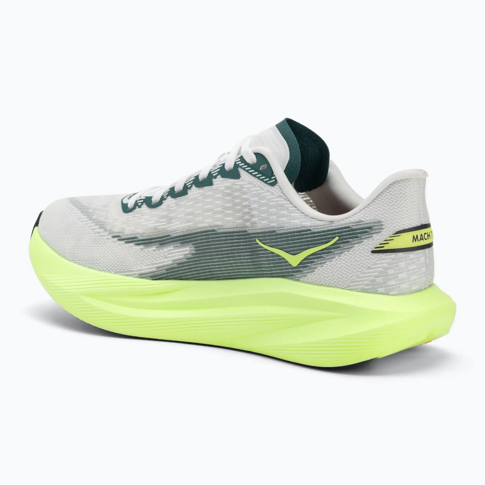 Кроссовки для бега HOKA Mach 7 frost/neon yuzu