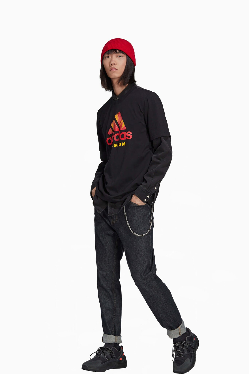 Футболка adidas Belgium 2022 Graphic Tee