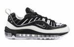 Кроссовки Nike Air Max 98 Black Silver (Женская размерная сетка)