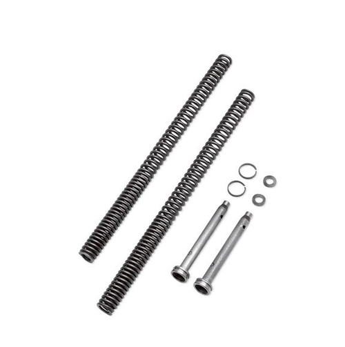 54758-07 КОМПЛЕКТ ЭЛЕМЕНТОВ ПЕРЕДНЕЙ ПОДВЕСКИ: ПРУЖИНЫ, СТАЛЬ (2 ШТ.), НАПРАВЛЯЮЩИЕ ПРУЖИН, СТАЛЬ (2 ШТ), САЛЬНИКИ, ПОЛИУРЕТАН (4 ШТ).-40%