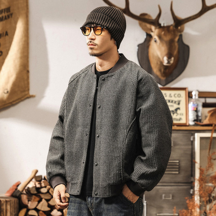 Мужская бейсбольная куртка в американском ретро, весенне-осенняя свободная модная брендовая мужская куртка