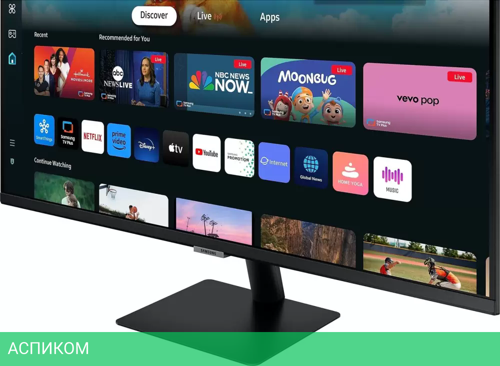 Монитор Samsung Smart M5 LS32DM500EUXDU