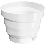 Горшок для цветов пластиковый 3л d-20см «Акцент» белый