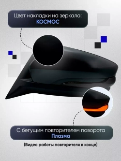 Зеркала ваз 2104-2105, 2107 Наружная регулировка