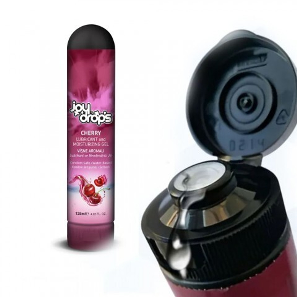 Смазка на водной основе Joydrops "Cherry" с ароматом вишни, 125 мл