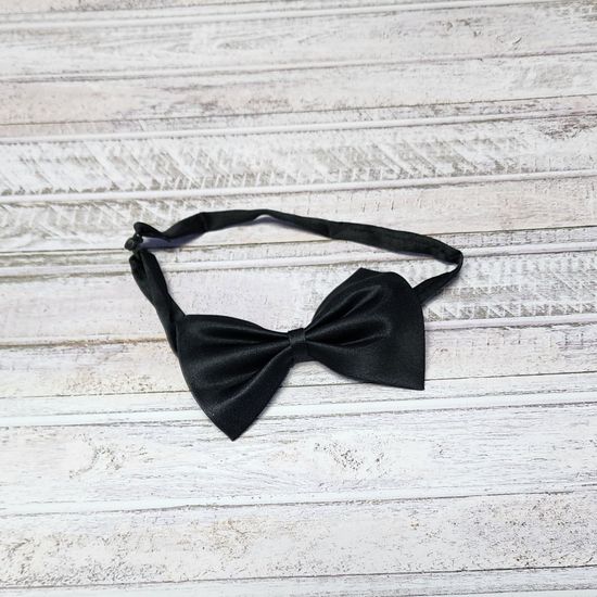 Галстук бабочка классика, лайм глянец