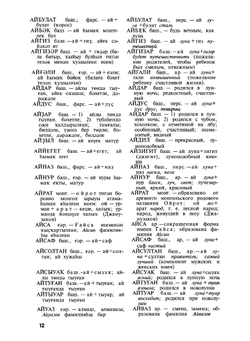 Исемдэр донъяхында. В мире имен | Т. Кусимова