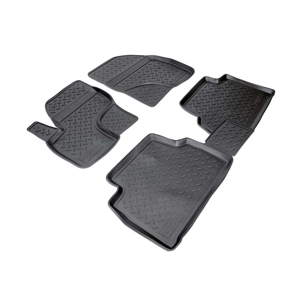 Ковры в салон Norplast/Unidec для Ford Kuga в кузове DM2 (2008-2013), Черный, арт.NPL-Po-22-51
