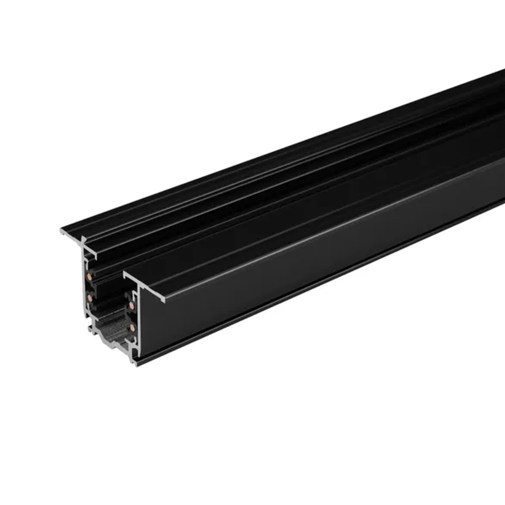 Трек встраиваемый LGD-4TR-TRACK-F-3000-BK-M (D) (Arlight, IP20 Металл, 3 года) 055351