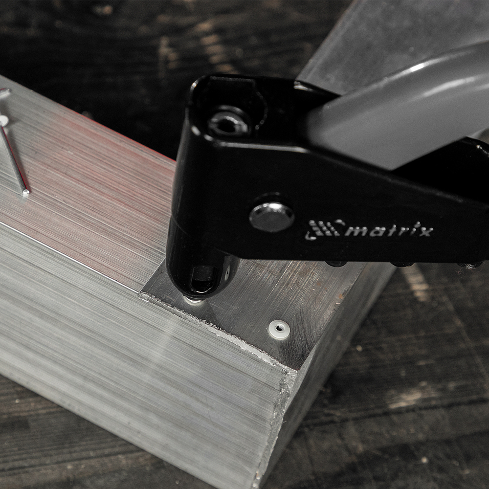 Заклепочник литой, 260 мм, заклепки 2.4-3.2-4.0-4.8 мм Matrix