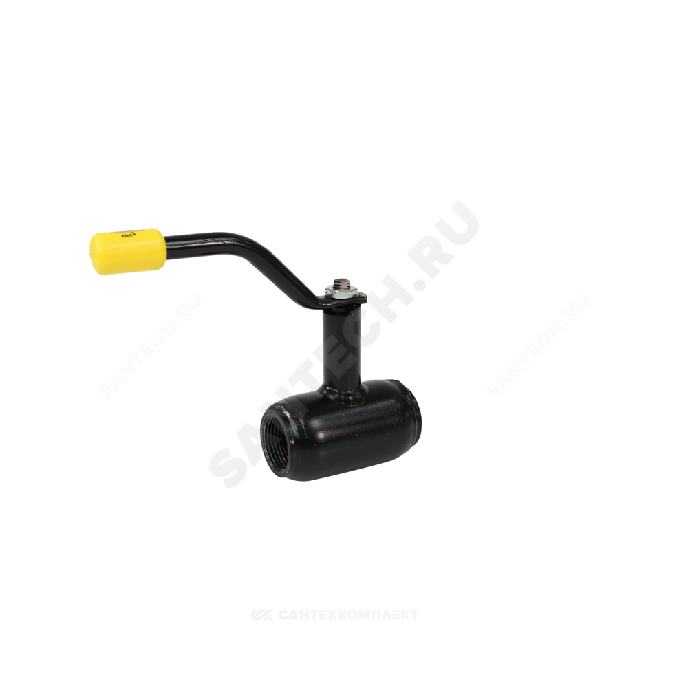 Кран шаровой сталь 09Г2С Ballomax КШТ 60.100 Ду 40 Ру40 ВР L=120мм BROEN КШТ 60.100.040.А.40