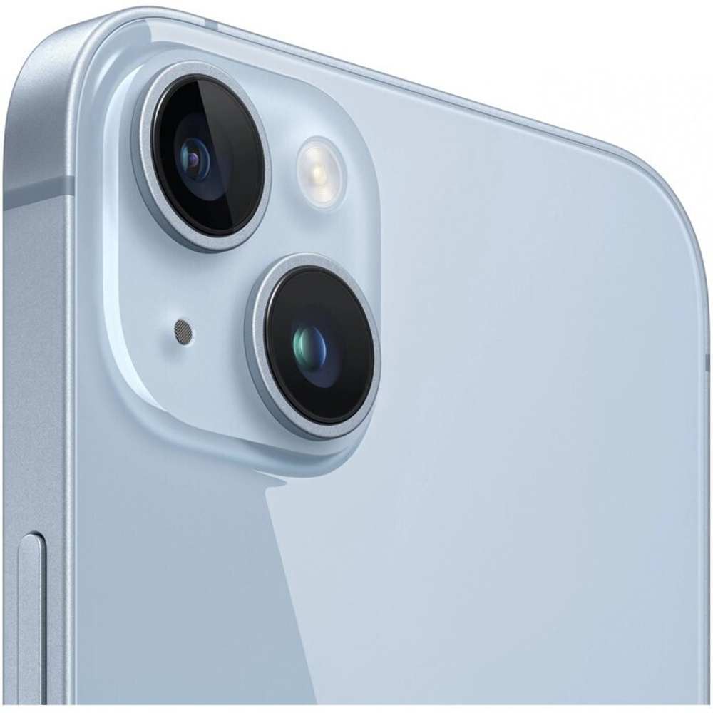 Смартфон Apple A2884 iPhone 14 128Gb 6Gb голубой моноблок 3G 4G 2Sim 6.1" 1170x2532 iOS 16 12Mpix 80