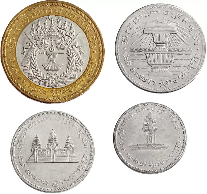 Набор монет Камбоджи 1994 (4 шт)