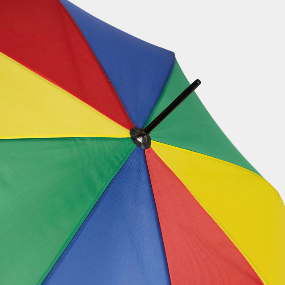 Зонтик- трость DISCO & DANCE Белый/Зелёный