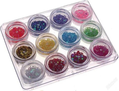 Фольга фигурки BeautyPro Арт.106567 разноцветный микс