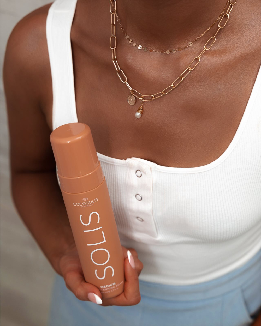 COCOSOLIS SOLIS Medium - пена для автозагара /   200  ml  / GTIN 3800501636084