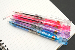 Шариковая ручка 2-в-1 Uni Hello Kitty (розовая)