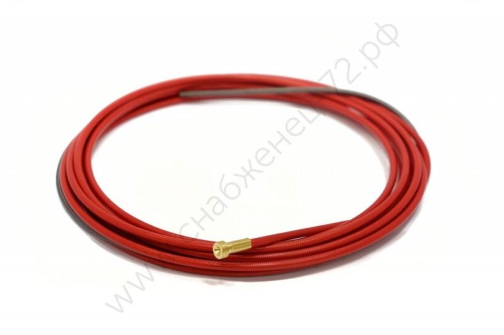 Изолированный стальной канал красный &#216; 1.0-1.2mm, 3m