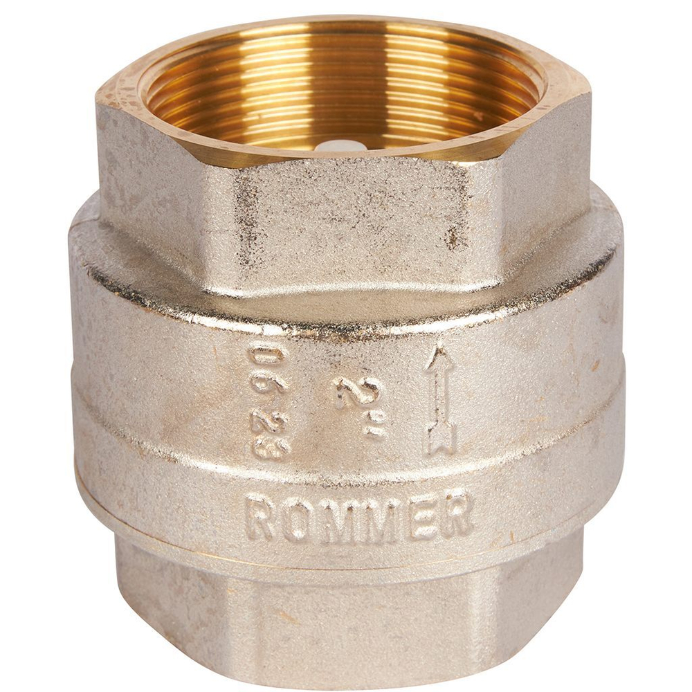 ROMMER RVC-0002-000050 ROMMER 2  Клапан обратный пружинный муфтовый с пластиковым седлом