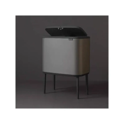 Brabantia Контейнер для отходов Bo Touch 11+23 л для переработки платины
