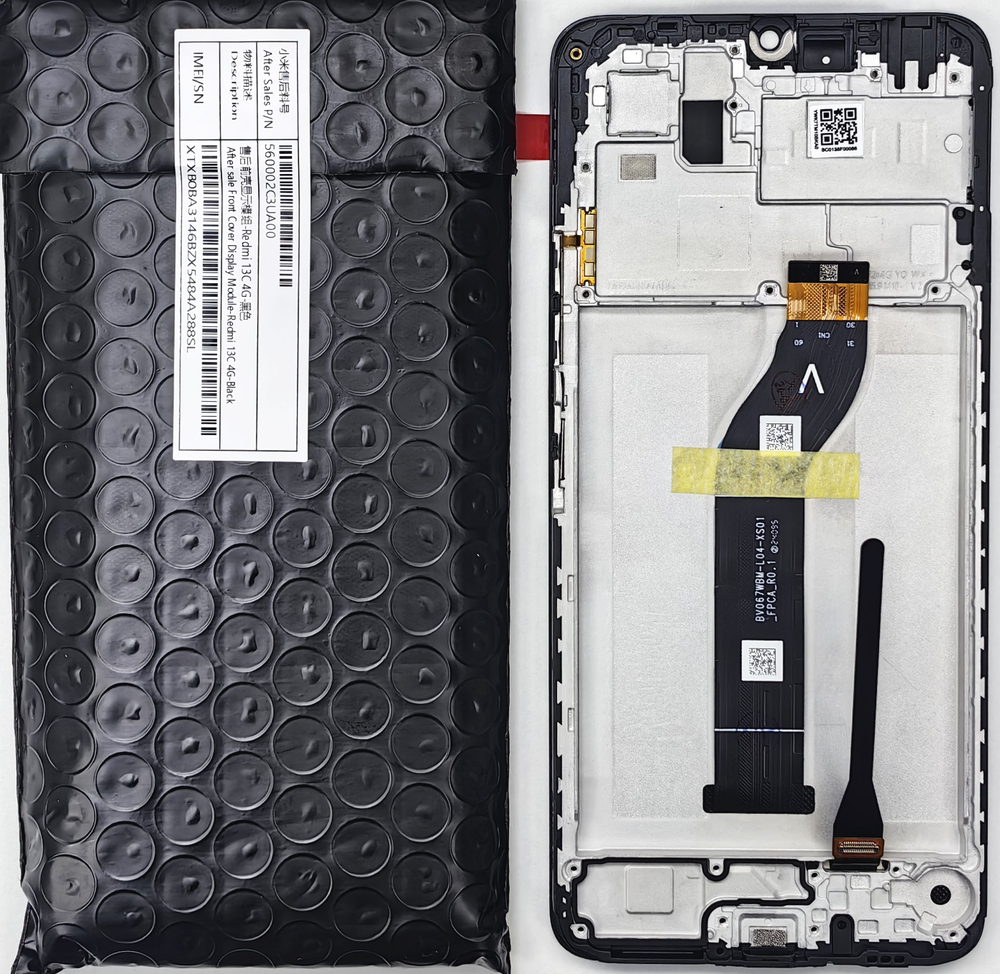 Дисплей Xiaomi Redmi 13C 4G с рамкой OR100 SP