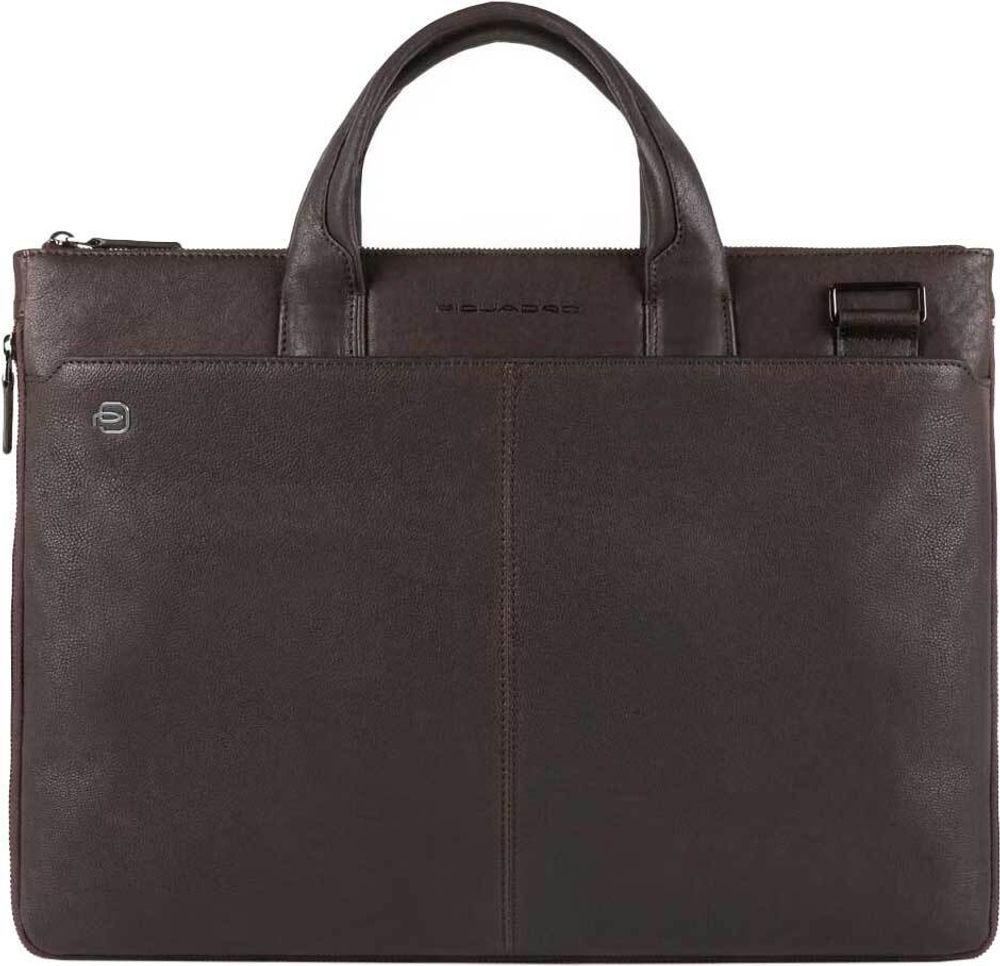 Сумка Piquadro Black Square, темно-коричневый натур.кожа