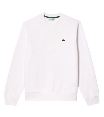 Мужская теннисная кофта Lacoste Brushed Fleece - white