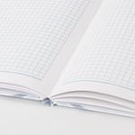 Блокнот А5 (135х206 мм), 80 л., твердый, клетка, выборочный лак, STAFF, "Natural", 111606