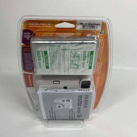 Фотоаппарат моментальной печати Fujifilm Instax Mini SE Light Gray (блистерная упаковка)