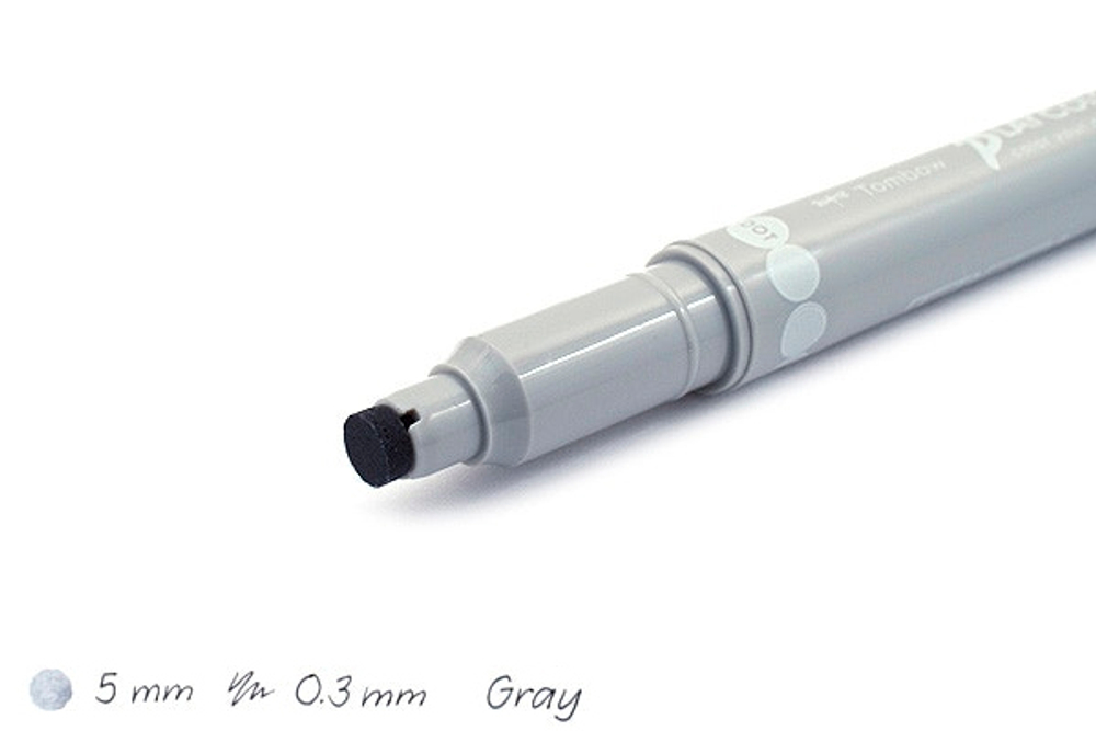 Tombow Twin Tone / Play Color Dot: 34 Gray (серый)