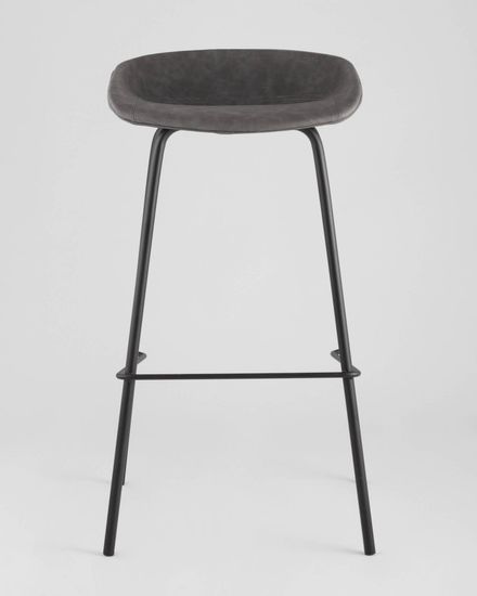 Стул барный Beetle Lite PU серый