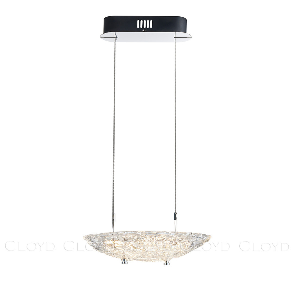 Подвесной светильник Cloyd GREES P1 / шир. 30 см - up - хром (арт.11567)