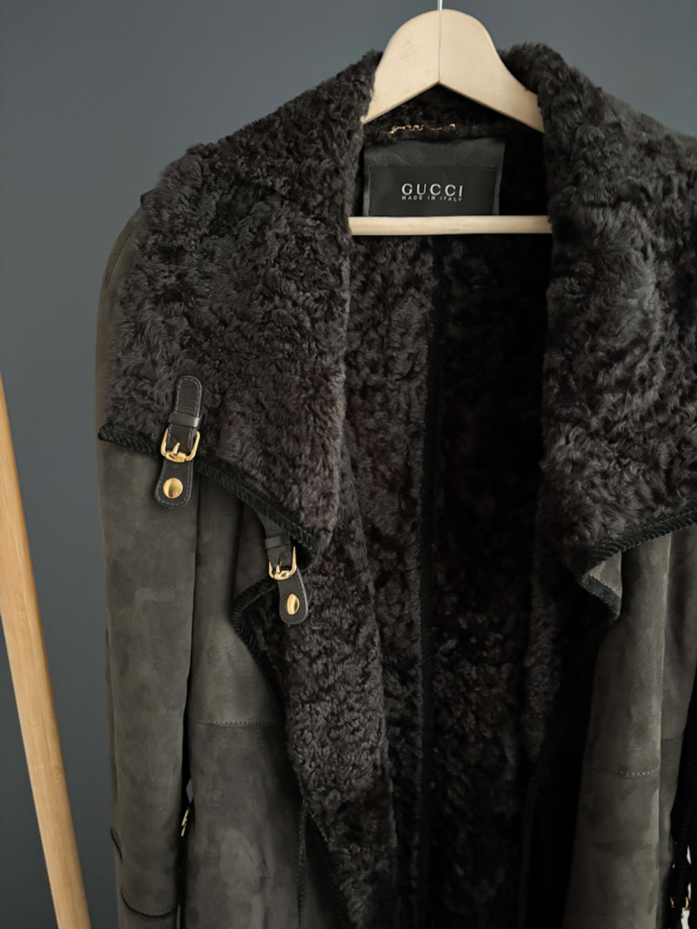 Натуральная дубленка Gucci, S