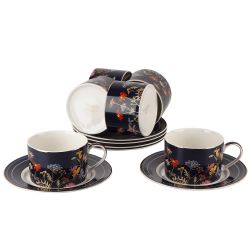 Набор чайный 12пр. "Grace" (6 персон) v=220мл (фарфор) (подарочная упаковка)