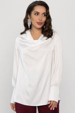Блуза Шелковая сказка (белая) Б14380-33М LT Collection