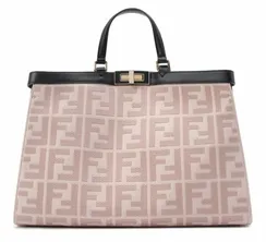 Сумка Fendi Peekaboo X-tote светло-розовый