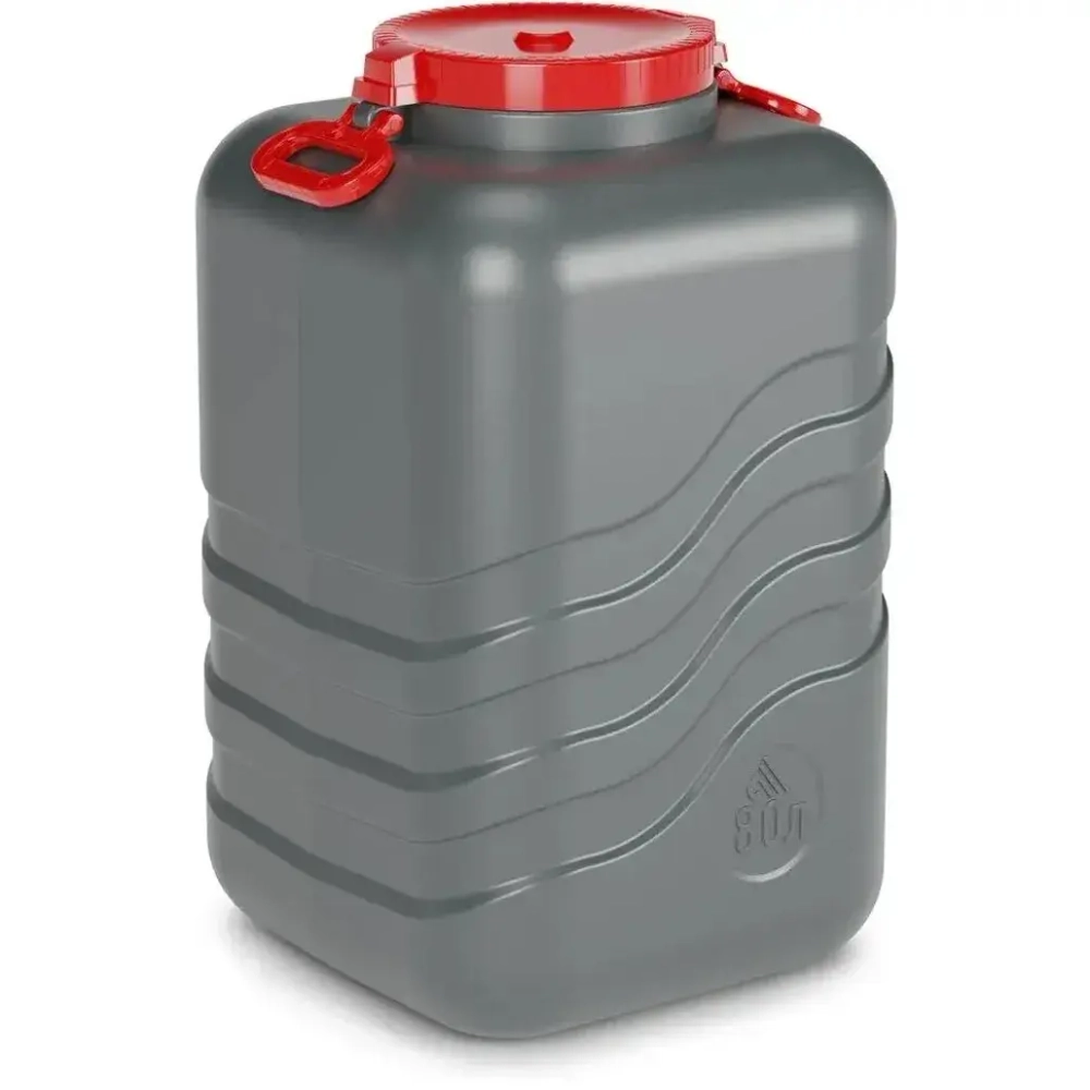 Канистра-бочка Волна-эконом 80л (с навесн.ручками)(микс)