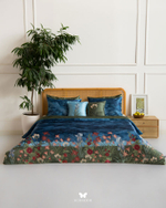 Комплект постельного белья двуспальный Ab va Ayeneh Hermodr 8 предметов 130220299 Иран