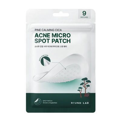 Round Lab Pine Calming Cica Acne Micro Spot Patch 9шт