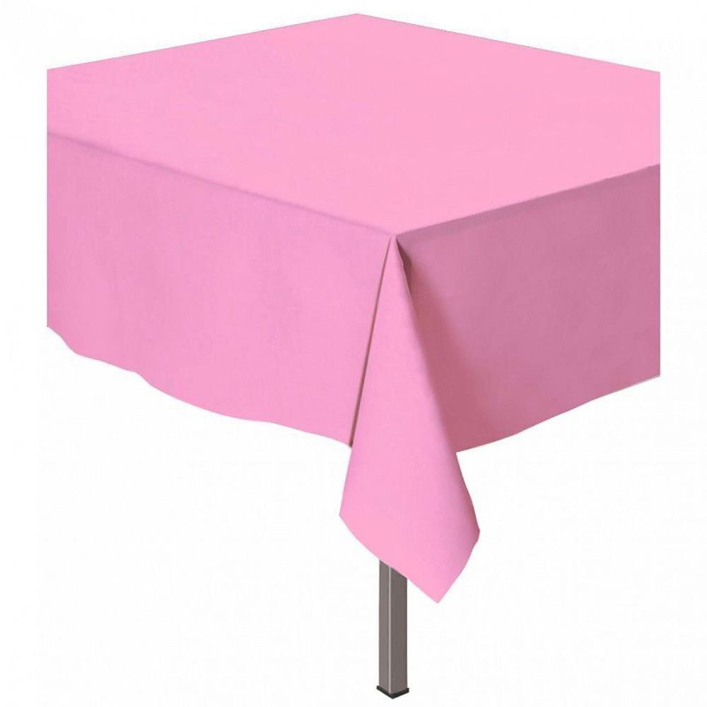 Скатерть п/э Pink (Розовый), 1,4*2,75 м