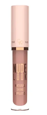 Блеск для губ Nude Look Natural Shine Lipgloss Golden Rose 01 nude delight