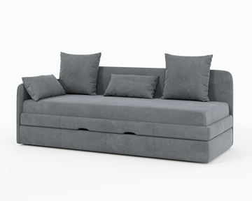 Диван АМИНА /2120*800*900/ левый велюр Nevada Emerald