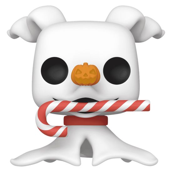 Фигурка Funko POP! Disney TNBC 30th Zero with Candy Cane (1384) 72387 / Фигурка Фанко ПОП! по мотивам мультфильма "Кошмар перед Рождеством", Зеро