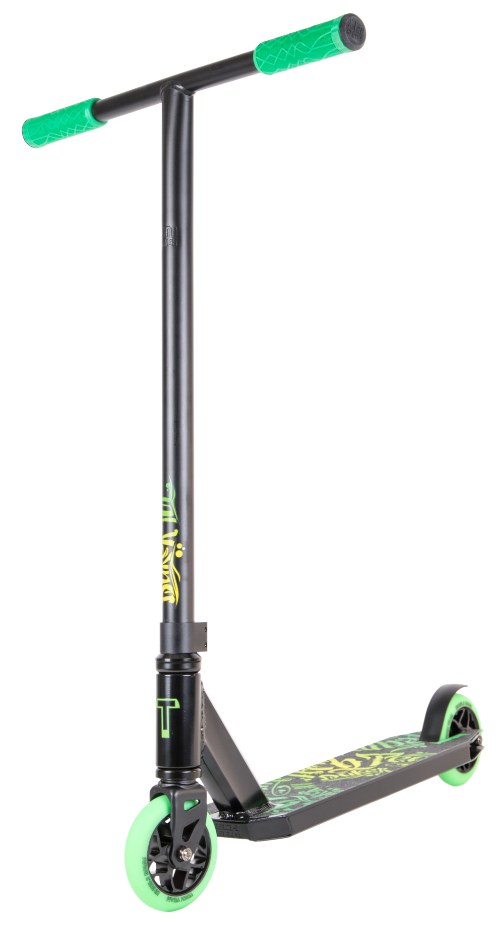 Трюковой самокат Tech Team Duker 101 2022 black/green