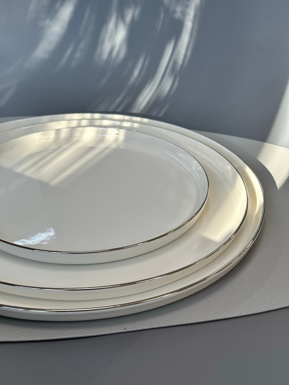 Тарелка мелкая 27см CHOPIN PLATINUM